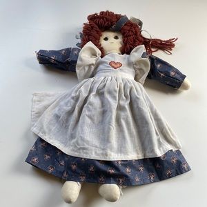 Primitive Folk Cloth Doll
